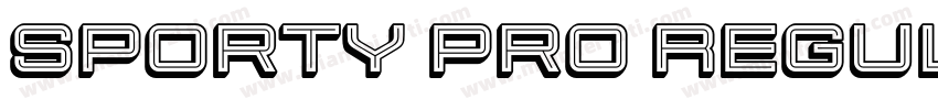 Sporty Pro Regular XP字体转换